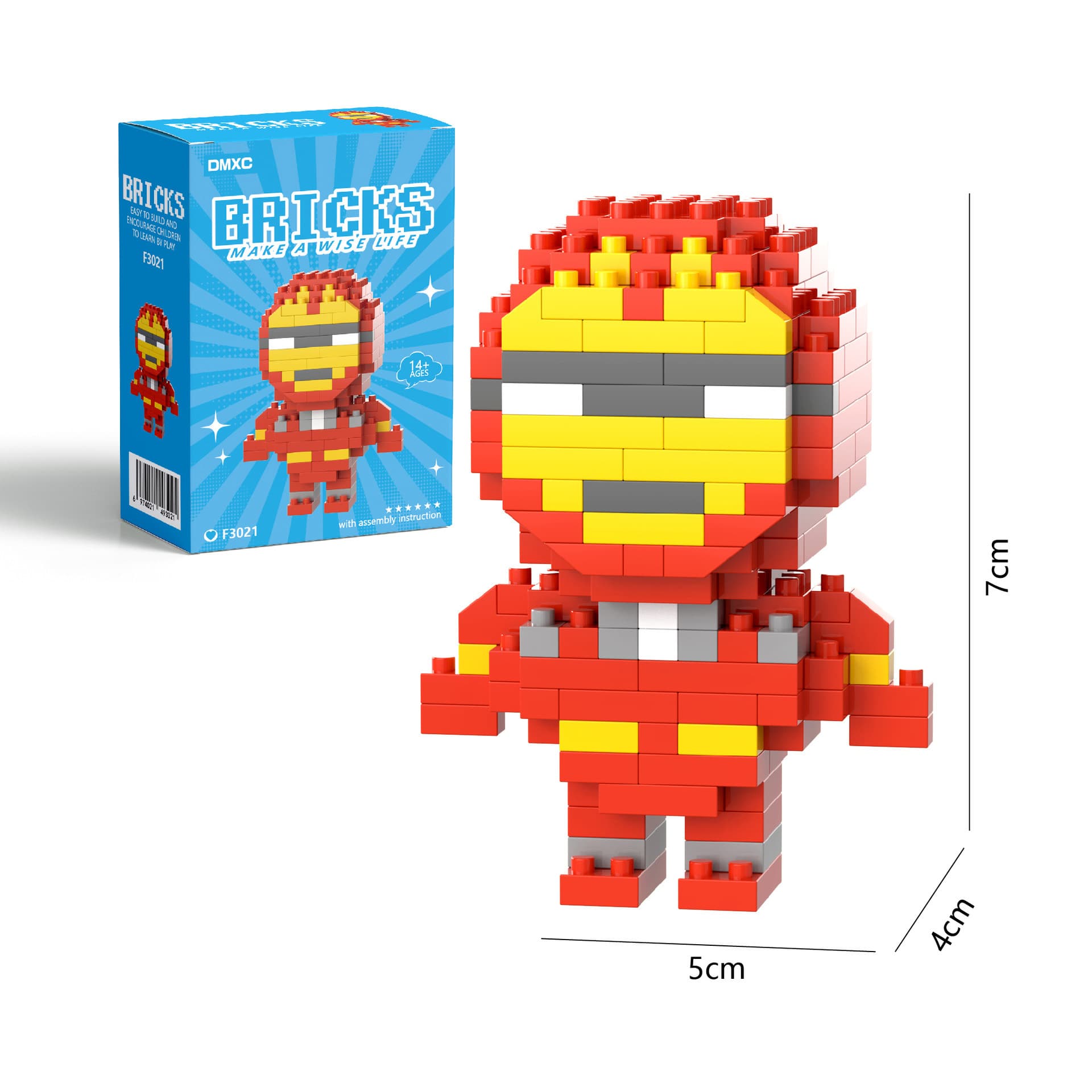 Iron Man Mini Figure Bricks