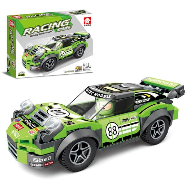 Porsche 911 Mini Car Building Blocks